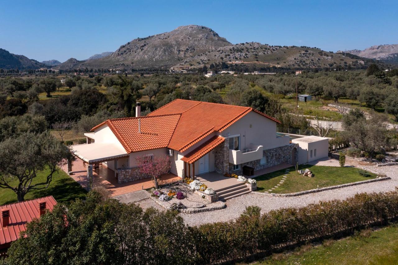 Olive Private Villa Swimming Pool 5 Bdr Kolymbia Rhodes Exteriör bild