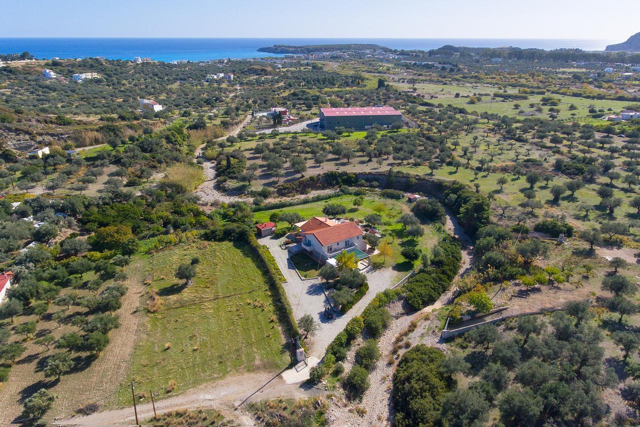 Olive Private Villa Swimming Pool 5 Bdr Kolymbia Rhodes Exteriör bild