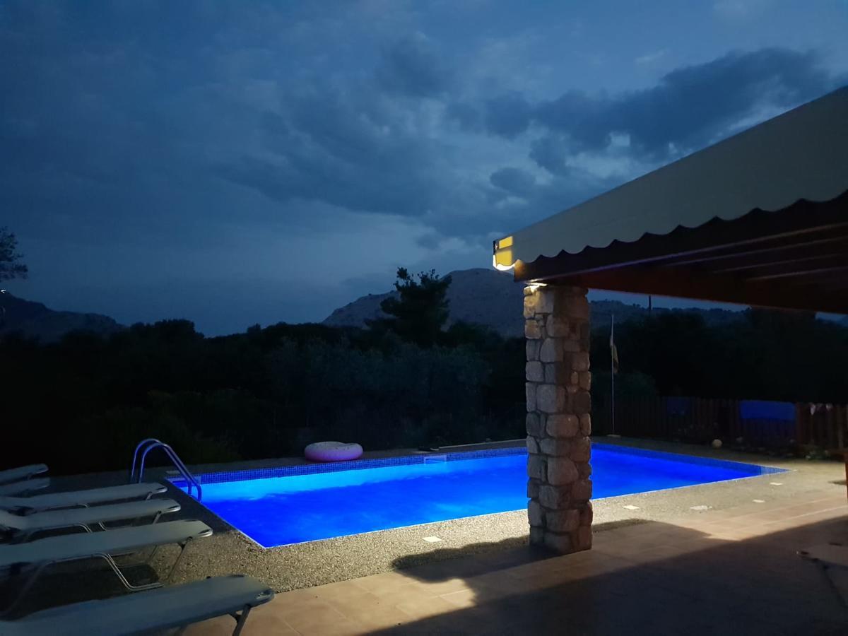 Olive Private Villa Swimming Pool 5 Bdr Kolymbia Rhodes Exteriör bild