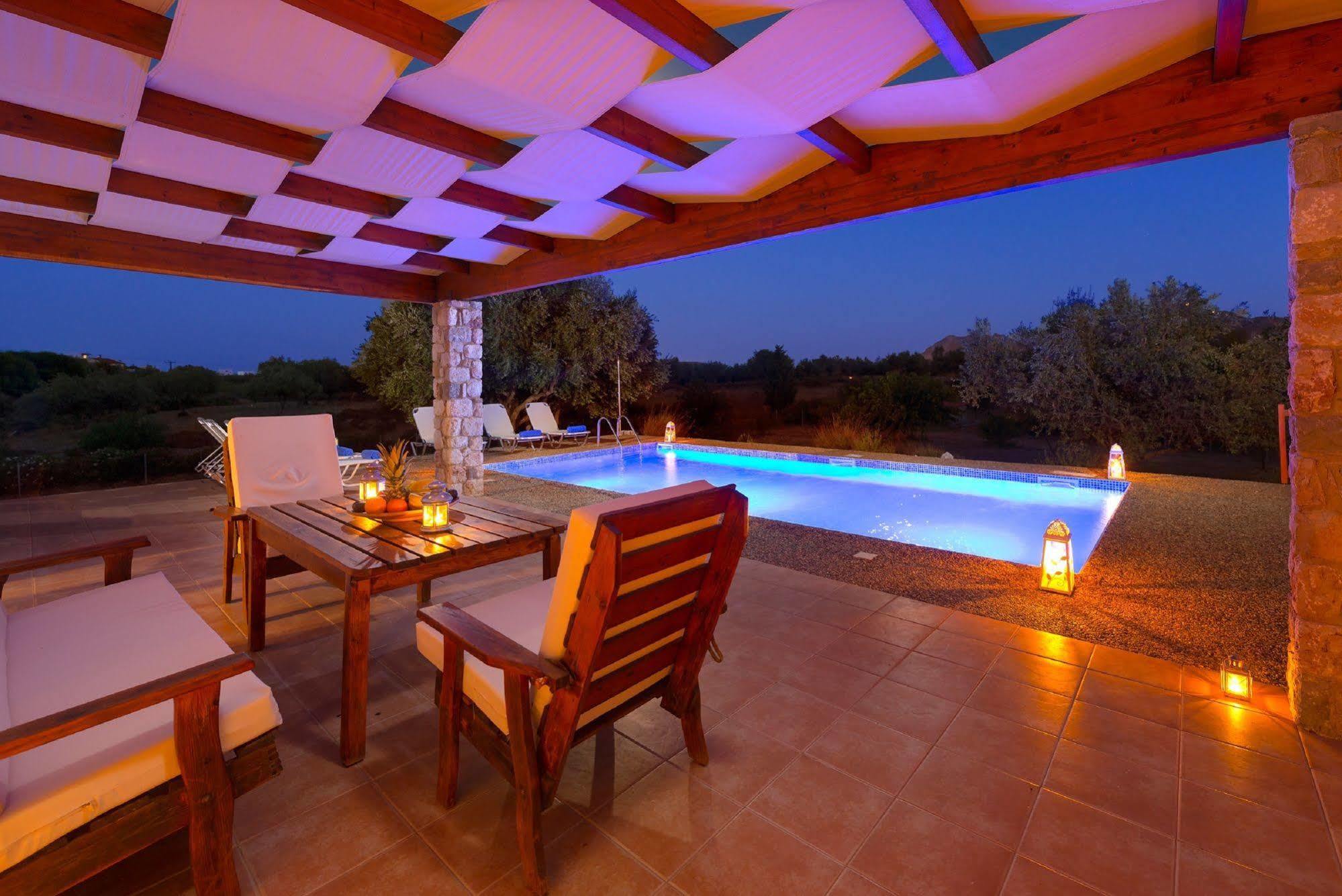 Olive Private Villa Swimming Pool 5 Bdr Kolymbia Rhodes Exteriör bild