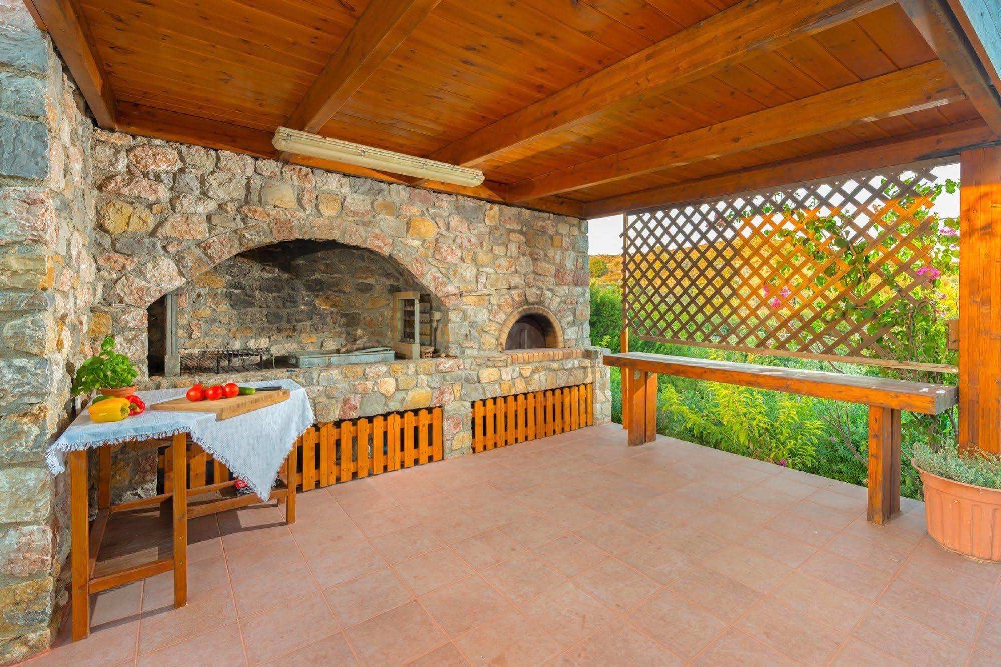 Olive Private Villa Swimming Pool 5 Bdr Kolymbia Rhodes Exteriör bild